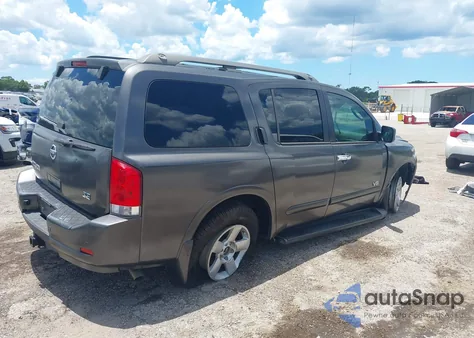 2008 Nissan Armada Se z USA, uszkodzony, nr VIN 5N1BA08D78N622912